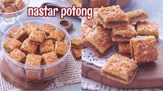 BOSAN DENGAN BENTUK NASTAR YANG BULAT? YUK BIKIN NASTAR POTONG UNTUK IDE KUE LEBARAN KAMU