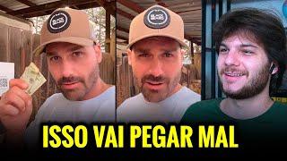 Agora não adianta apagar o vídeo, Eduardo!