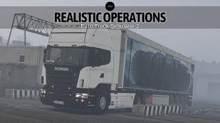 Realistic Operations-The Most Realistic Mods of Ets 2-Scania R730 V8 / PGR Range. [1.52+1.53]