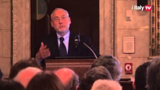 Joseph Stiglitz at The Italian Academy - Columbia University