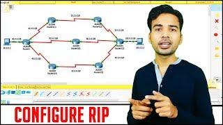 How to configure RIP and Troubleshoot in Packet Tracer | Routing Part 4 | CCNA 2018