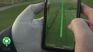 Augmented Reality (AR) Golf in Real World scale 1:1