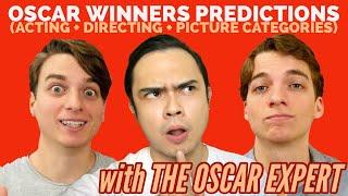 2021 Oscar Winners Predictions (with The Oscar Expert) | WILL WIN, SHOULD WIN, SHOULD'VE BEEN THERE