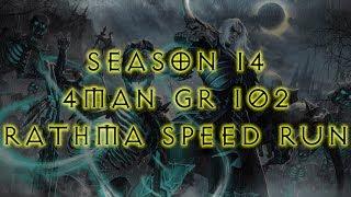 Diablo III Season 14 - WizuRaiTV Paragon 1800 - Normal 102s Speed Rath Run