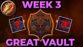 Week 3 Arcane Mage 11.0 Great Vault Opening | WoW: The War Within