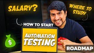 Crack High-Paying Automation Testing Jobs | Automation Testing Roadmap for Fresher