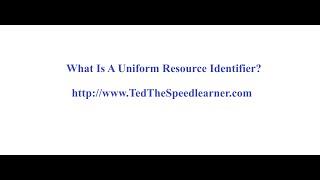 What Is A Uniform Resource Identifier