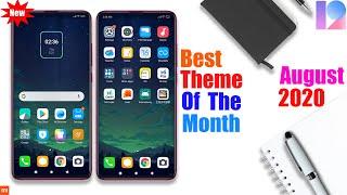 Best Theme of The Month For MIUI 12 Theme Series August 2020 