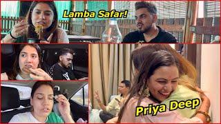 Itna lamba safar uff Finally Pohoch Gaye LUCKNOW Sejal Travel Vlog 4