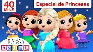 ¿Te gustan las Princesas? **ESPECIAL** Todas las canciones de Princesas | Little Angel Español