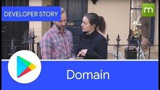 Android Developer Story: Domain increases installs by 44% with Material Design