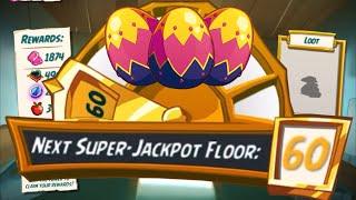 Angry Birds 2 Tower of Fortune | Next Super - Jackpot Floor: 60