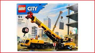 LEGO CITY 60409 Mobile Construction Crane Speed Build