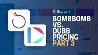 BombBomb Pricing vs. Dubb Pricing - A detailed analysis on features, cost and comparisons to Dubb.