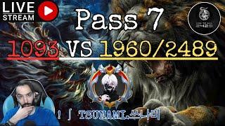 Rise of Kingdoms -  93 Vs 60\89 Pass 7  من المنتصر ؟ | وعودة الاسطورة تسونامي