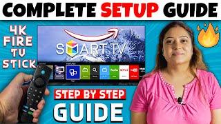 Complete Setup of Amazon Fire Tv Stick 4k Max | step by step guide | Detailed video in Hindi.