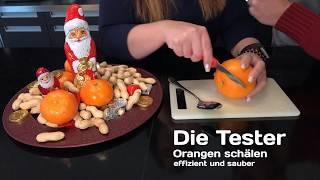 Die Tester - Orangen  sauber schälen