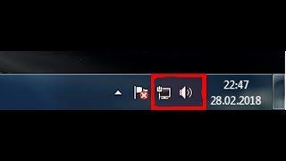 Пропали значки в трее//Пропал значок громкости, значок сети.