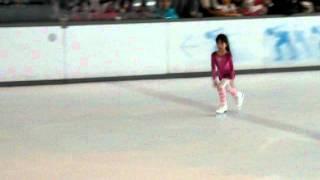 Stephanie Yee joins Solo Compulsory skating competition (2011)