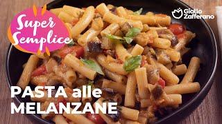 PASTA alle MELANZANE SEMPLICE e COLORATA!