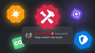 How to make custom Discord role icons for your server!