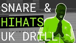 HOW TO MAKE UK DRILL HIHAT & SNARE PATTERNS