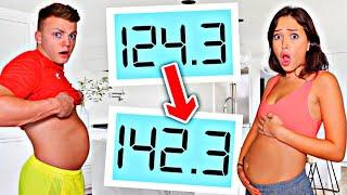 WHO CAN GAIN THE MOST WEIGHT IN 24 HOURS CHALLENGE!