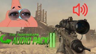 The Throwback Audio Pack 2 for Modern Warfare 2. OLD INTERVENTION SOUNDS