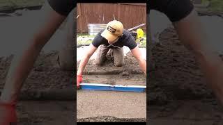 DIY Flagstone Patio #shorts