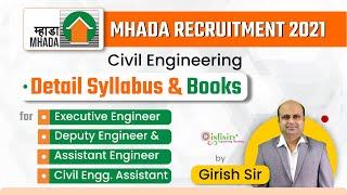 MHADA Recruitment 2021 | MHADA Civil Engineering Syllabus | MHADA Books to be refer | MHADA Books