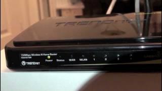 Trendnet Wireless Router Tutorial