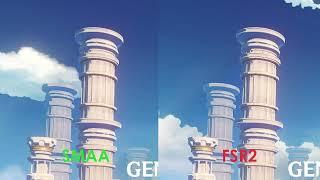 SMAA vs FSR2 | Genshin Impact