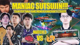 MANIAC SUTSUJIN! TEAM PERTAMA KNOCKOUT!!! MATCH 3 BO 3 RRQ HOSHI VS TWISTED MINDS M6 WORLD CHAMPIONS