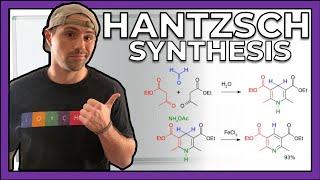 Hantzsch Pyridine Synthesis Mechanism and Complete the Rxn Examples