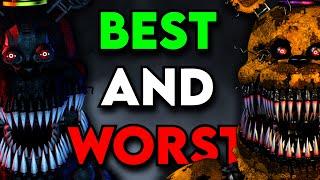 The BEST And WORST Jumpscare From Each FNAF Game