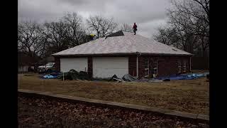 Re-Roofing the Garage Mahal. Time-Lapse video taken with a Nikon D810.