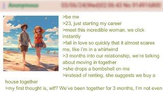 Moved In With Girlfriend After 3 Months | 4Chan Greentext Stories