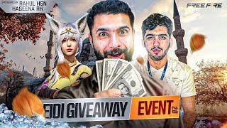 Free Fire Eidi EventSponsored By Haseena RK & Rahul HSN Season 2