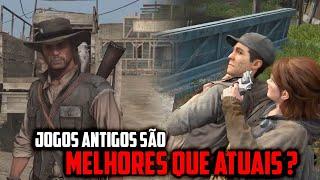 JOGOS antigos são MELHORES que os GAMES ATUAIS ?