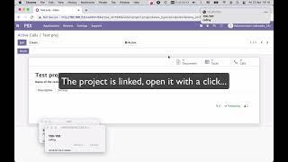 Asterisk Calls Project Odoo module demo