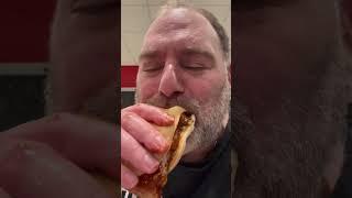 Taste Test! The McRib at McDonald’s! Seasonal item! amc #djt #apefather #oh