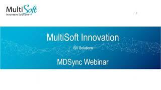 MDSync Webinar   Learn about our latest solution final