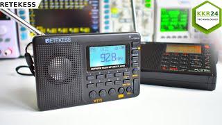 ЛИДЕР ПРОДАЖ!!! До чего он хорош радиоприемник RETEKESS V115 сравнение с TECSUN PL330 и PL310ET