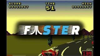 FASTER - A new super-fast and silky-smooth racing game for the Atari STE by Jonathan Thomas