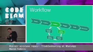 Maxim Fedorov - Mid-air airplane repair: Troubleshooting at WhatsApp | Code BEAM SF 19