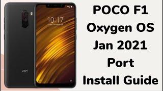 POCO F1 | How To Install Oxygen OS 10 Covaxin Build | Oneplus 6 Port | Step By Step Guide