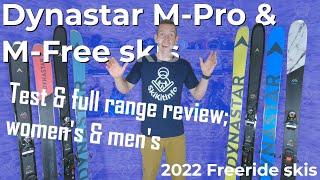 Dynastar M-Pro & M-Free freeride skis: test & review