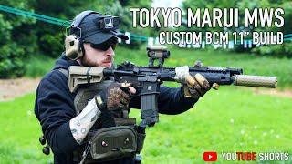 TOKYO MARUI M4A1 MWS GBBR | BCM MCMR Custom Build | #shorts