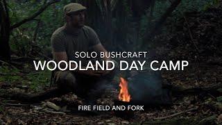 SOLO BUSHCRAFT - CHEESE BURGER, WILDLIFE, BLACK COFFEE, MORA KNIFE, SILENT ASMR.