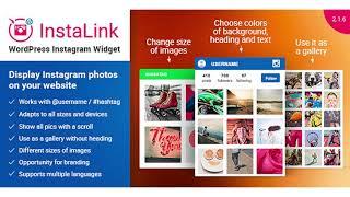 Instagram Widget - Instagram for WordPress | Codecanyon Scripts and Snippets